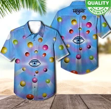 Todd Rundgren's Utopia Album 3D AOP Hawaiian Shirt Unisex S-5XL 1P0380