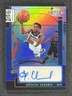 2021-22 Panini Contenders Optic Anthony Edwards #SCA-AED Blue Prizm Auto /75