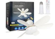 ceiling fan with lights and remote control