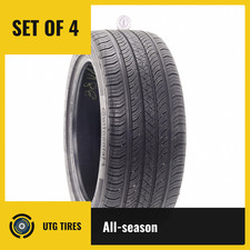 Set Of 4 Used 24545r18 Continental Procontact Tx 96h - 7-8.532 Set Of 4 Used 24545r18 Continental Procontact Tx 96h - 7-8.532