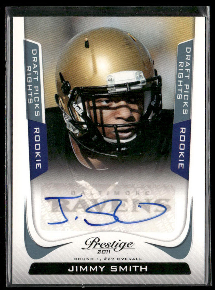 Jimmy Smith Panini Prestige #251 Draft Picks Rights Autograph