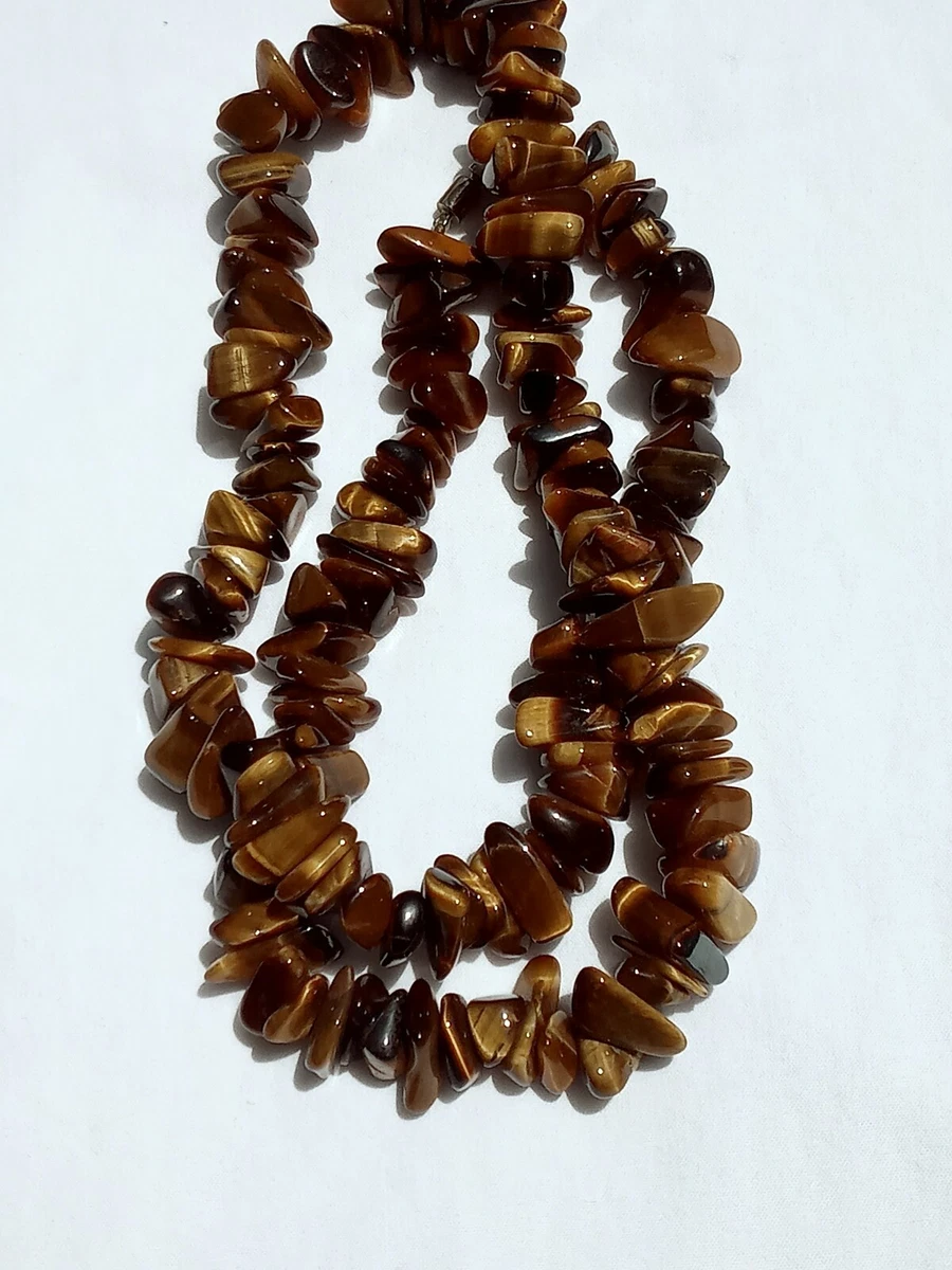 Vintage tiger eye necklace deals