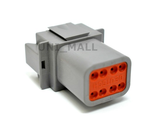 Kit conector masculino genuino alemán DT 8 pines, 14-16AWG pines sólidos, EE. UU. - Imagen 5 de 6