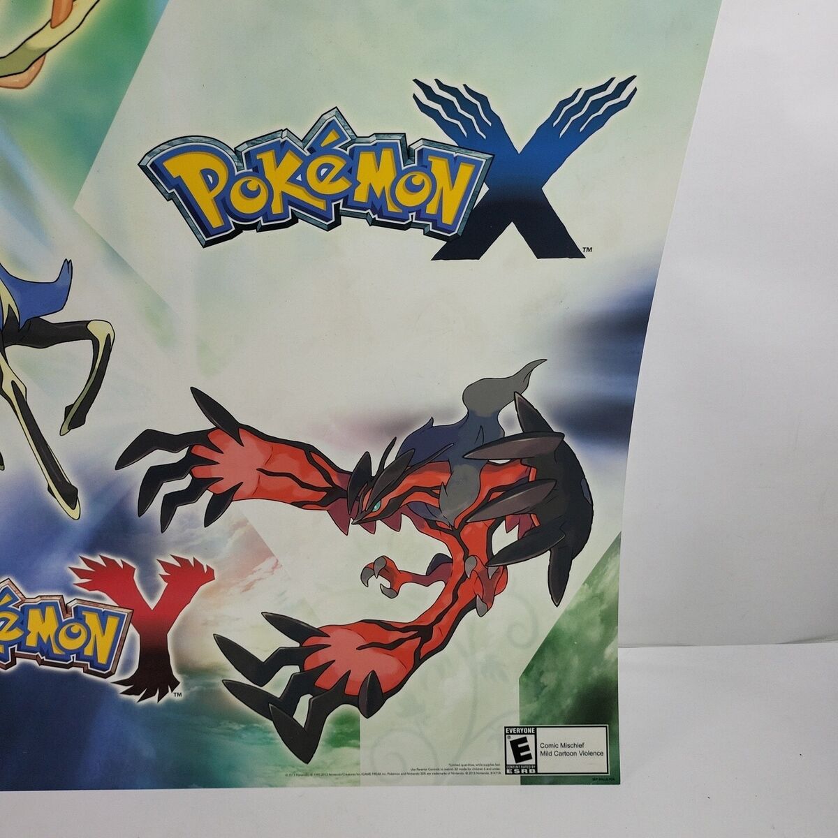 Nintendo 2013 Pokemon Y Pokemon X poster | eBay
