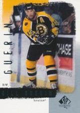 2000-01 SP Authentic #9 BILL GUERIN - Boston ...