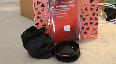 DLC 58MM High Definition 0.45X  Wide Angle Lens
