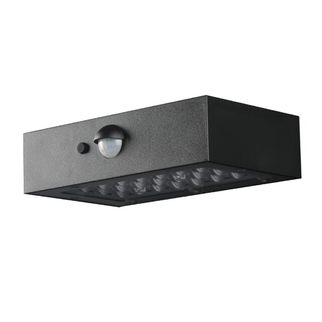 Applique Solare DGSWL008BN con Sensore PIR: Sicurezza Casa a Costo Zero