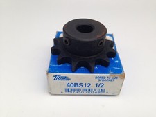 NEW Martin 40BS12 1/2 Bored to Size Sprocket, 0.5 Inch Bore