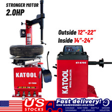 Katool Tire Changer Machine Kt-t800 Wheel Balancer Kt-b700 Combo 2.0hp Motor