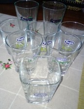 Lotto stock 8 Bicchieri vetro  Skipper Zuegg yoga santal derby blue 