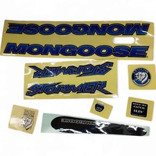 MONGOOSE STORMER BMX STICKER DECAL DARK BLUE 
