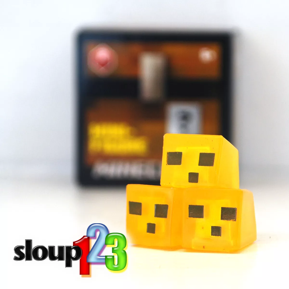 Minecraft Slime Cube Mini Figures