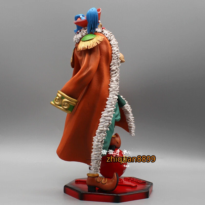 Anime One Piece Cuatro Emperadores El Payaso Buggy PVC Figura Modelo Muñeca Juguetes 26cm Foto 4 de 4