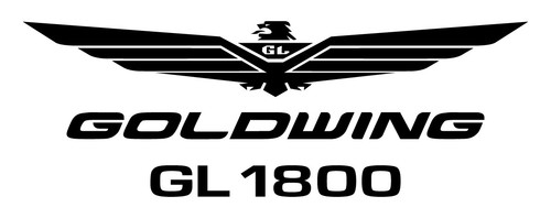 honda motorcycle goldwing 1800 wall vinyl sticker decal