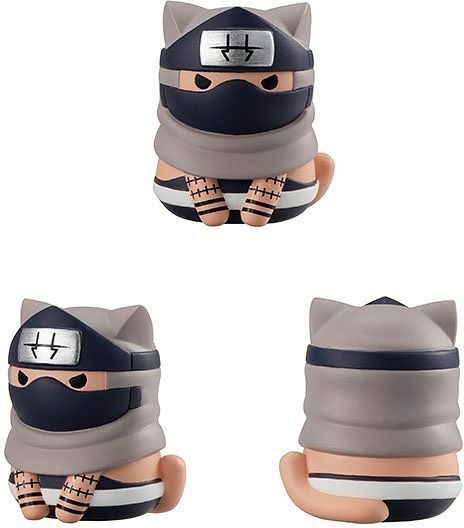 Mega Cat NARUTO Shippuden Nyaruto Akatsuki Confrontation Mini