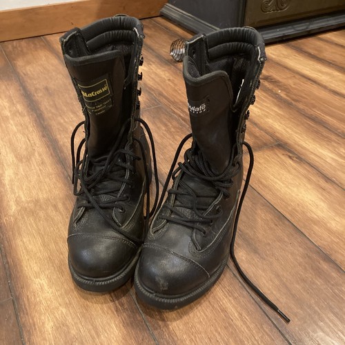 LaCrosse Military Boots Steel Toe Black 