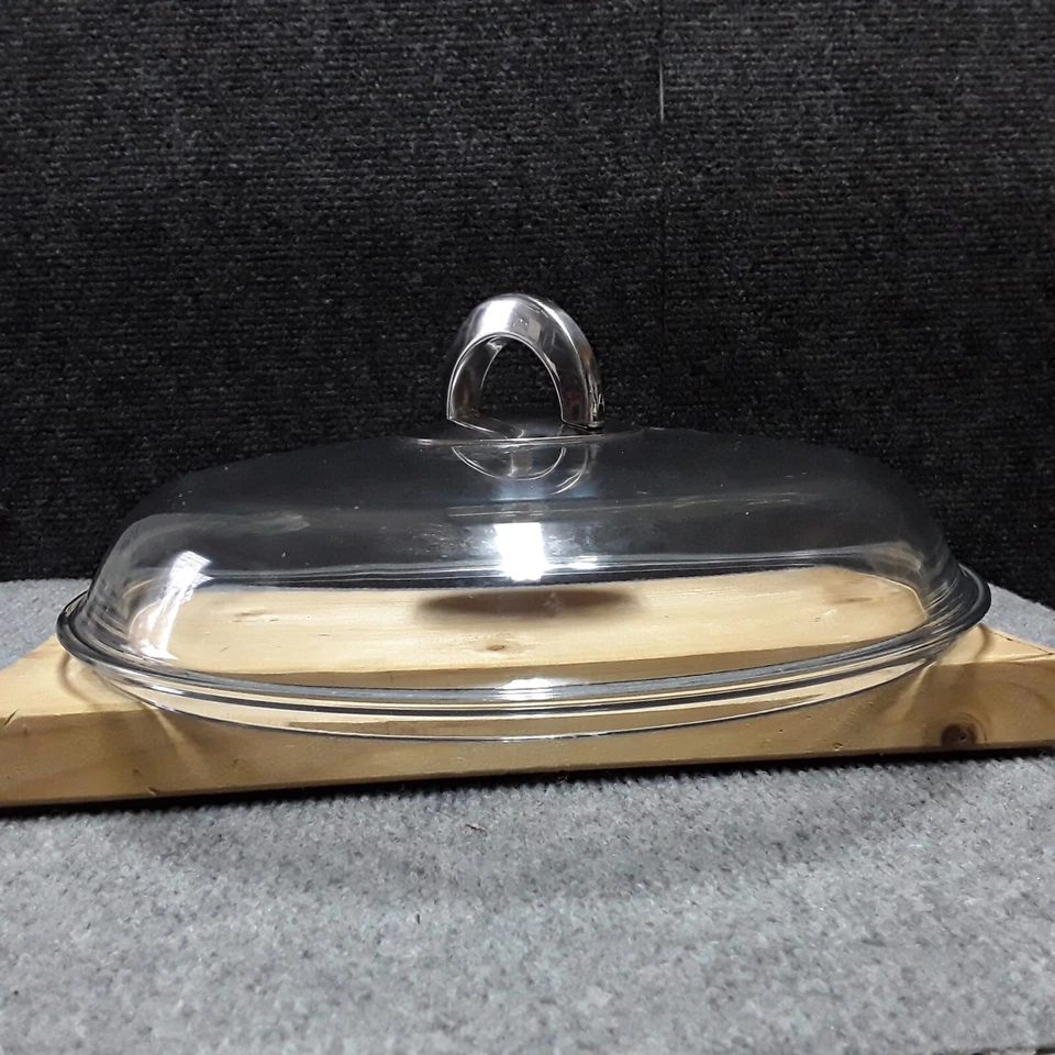 PYREX Glasdeckel Topfdeckel Pfannendeckel aus Glas, ohne Edelstahlrand D=275mm - Bild 2 von 4