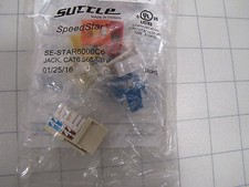 Suttle SE-STAR6000C6 Jack-7 Cat6 Bezel NEW