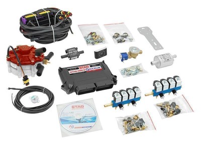 STAG 300- 8 Zyl QMAX BASIC/AC250/ACW01 BFC bis 250PS LPG Autogas Anlage Frontkit