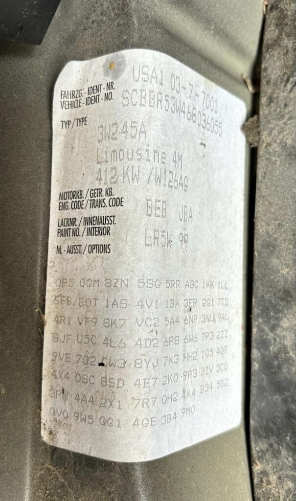 2006 BENTLEY CONTINENTAL FLYING SPUR Factory Radiator fits 6L W12 AWD     854981