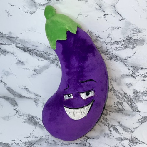 eggplant emoji plush