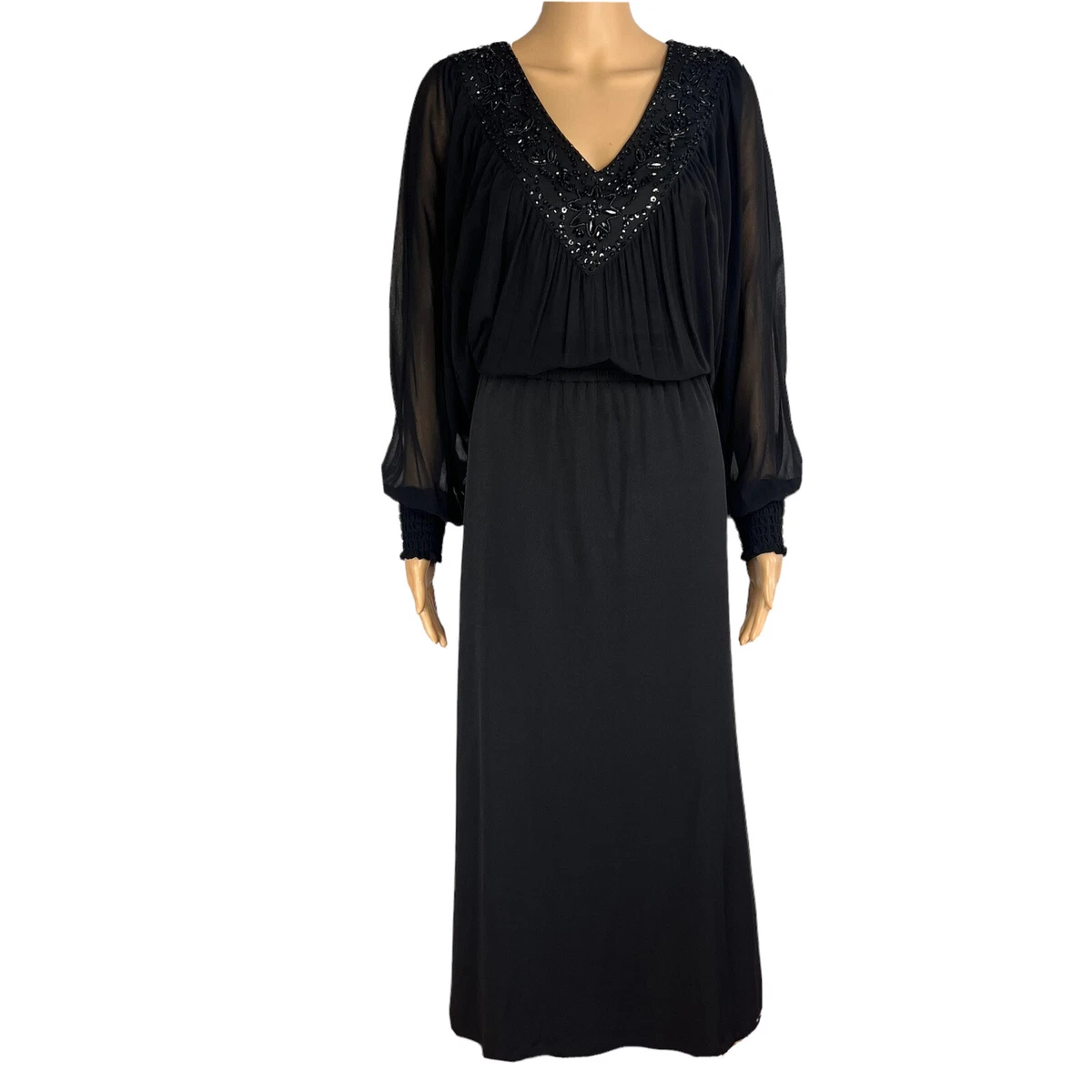 bronx and banco black mini dress Beaded Cuff Satin Dress by Badgley Mischka  Elilhaam