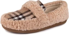 Women's Cozy Casual Slippers Fuzzy Fleece Lining and Memory Foam House Shoes