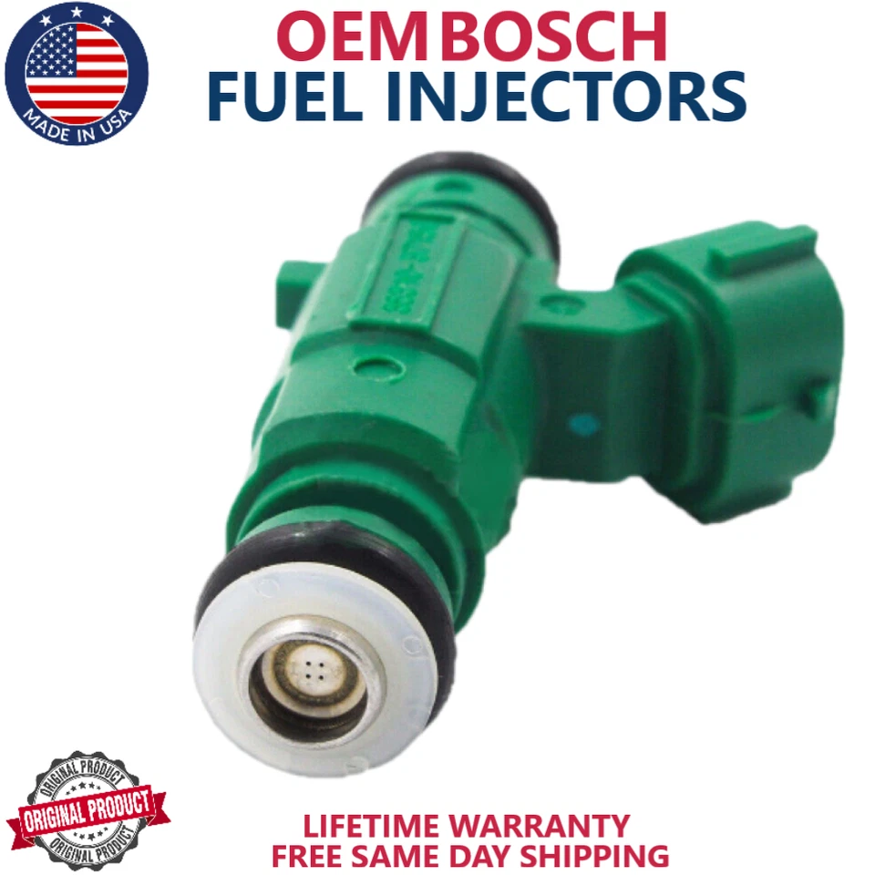 Новый x 4 OEM BOSCH топливные форсунки для 1999-2005 Hyundai Sonata 2,5 л, 2,7 л I4 - Изображение 3 из 3