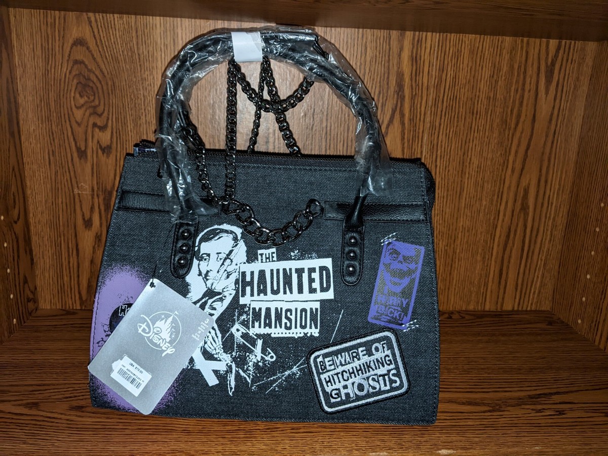 Disney The Haunted Mansion Loungefly Crossbody Bag Brand New