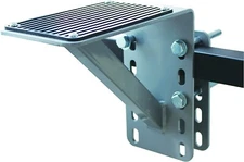 Heavy-Duty Steel Trailer Step Platform No-Slip Tongue Mount Boat Climb Support