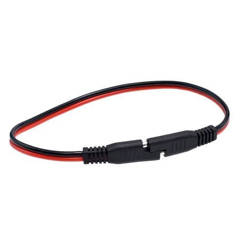 5pcs Flat 2 Pin Way Trailer Wiring Quick Connect Disconnect 12 Gauge Harness - Picture 3 of 7