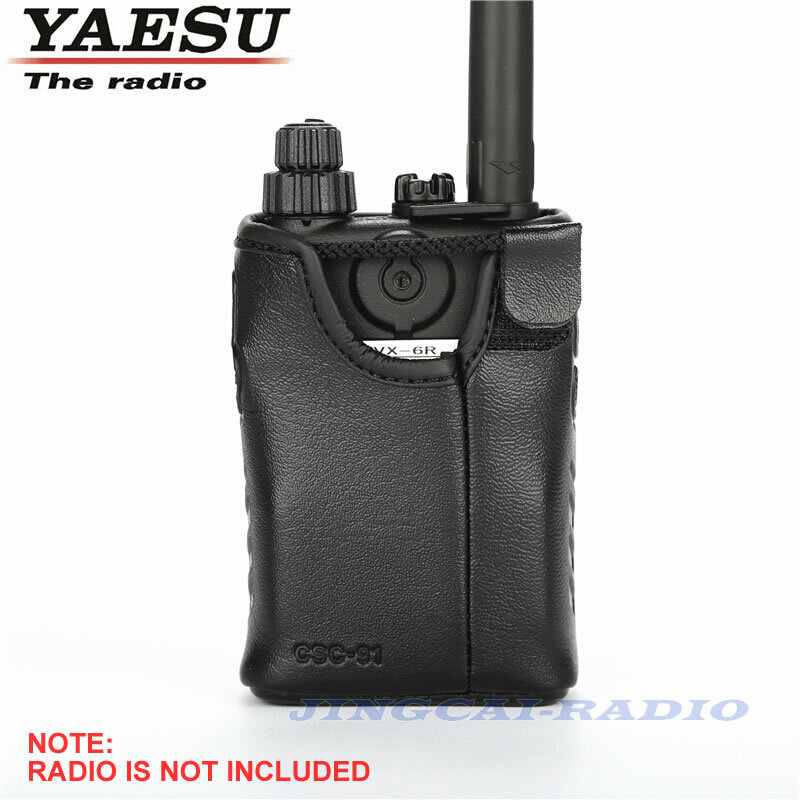 Yaesu VX-6 中古 Original Yaesu CSC-91 Soft Leather Case Protect Bag for VX