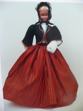 PATTERN FOR 18 inch BARBIE VICTORIAN CHRISTMAS OUTFIT