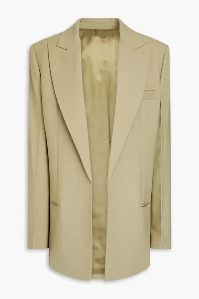 NUEVO, Blazer Helmut Lang Mezcla Lana En Cedro Talla 8 #SJ1552 Foto 3 de 4