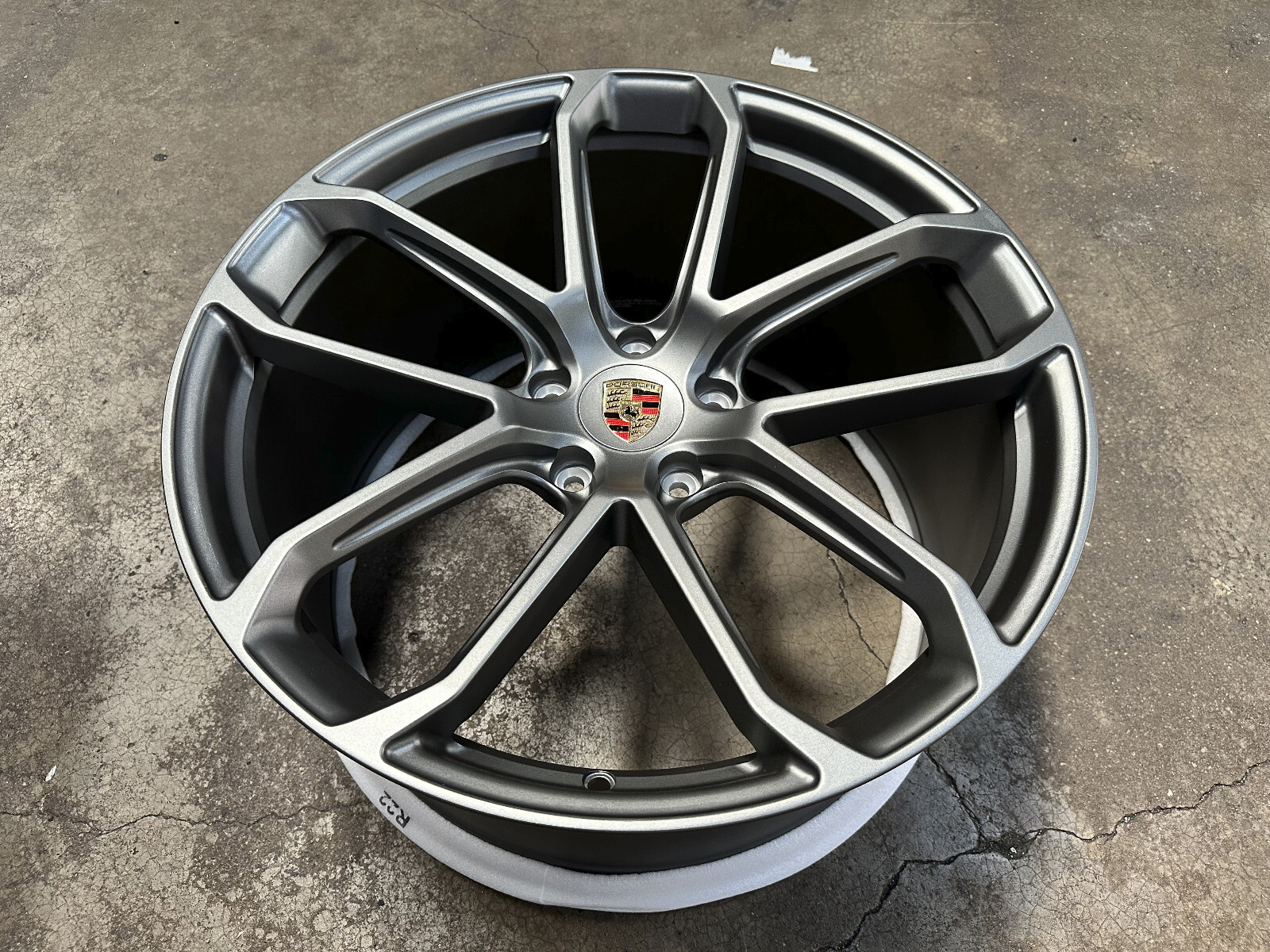 New 22 inch BLACKOUT FORGED GTS (4 Wheel) 2024 PORSCHE Cayenne Coupe ...