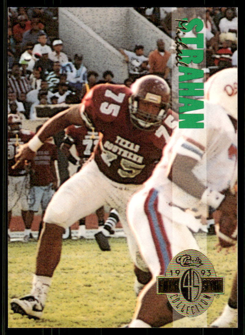 1993 Classic Four Sport #146 Michael Strahan
