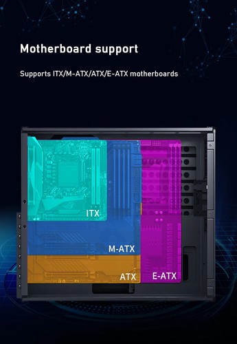 N5 NAS Case 12 Hard Disk Space Support ATX Motherboard ATX Power Supply With Fan - Picture 12 of 25