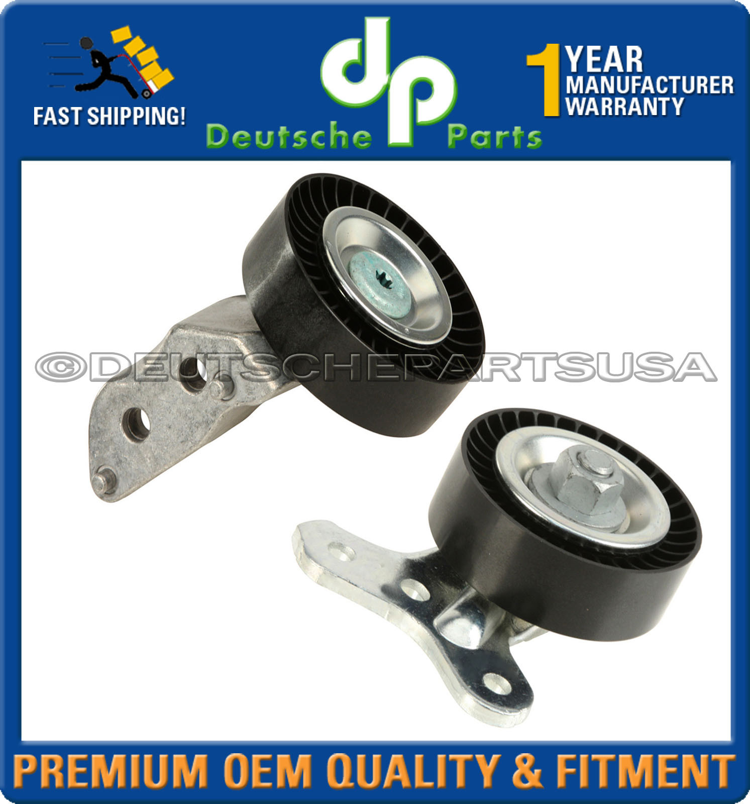 VW GOLF JETTA RABBIT 2.5 DRIVE BELT IDLER PULLEY 07K145172C