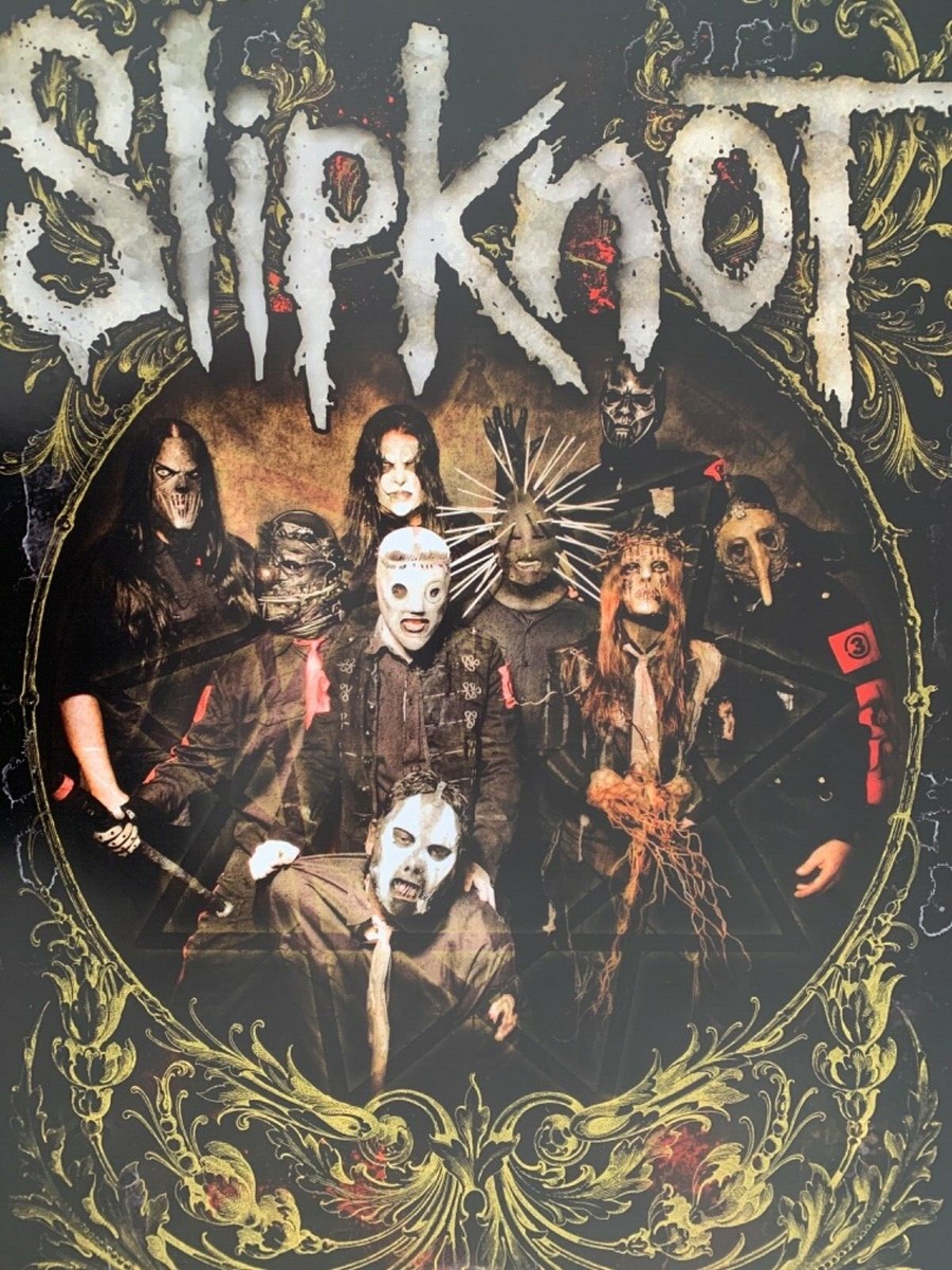 SLIPKNOT, ALL HOPE IS GONE,AUTHENTIC LICENSED 2009 POSTER | eBay
