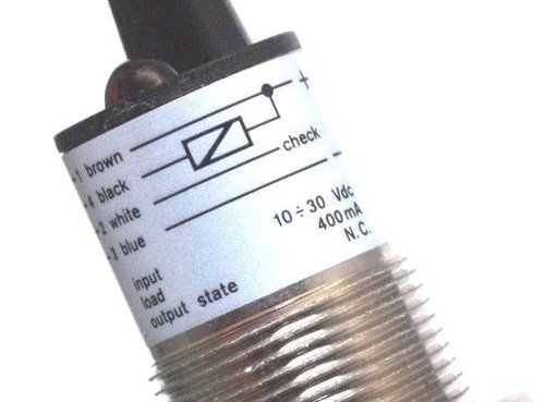 Diell Micro Detectors PK2/CN-2 10-30 Vdc Unshielded N.C. N.P.N. 18mm 4 WIRE - Picture 4 of 5