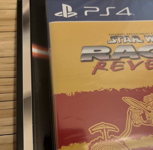 *SEALED MISPRINT* Star Wars Racer Revenge Classic Ed. PS4 Limited Run Games #290 - Picture 9 of 16