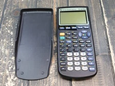 Texas Instruments TI-83 Plus Graphing Calculator with Cover **TESTED** READ INFO