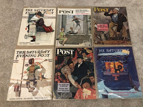 The Saturday Evening Post, Vintage Norman Rockwell Cover Art - Picture 5 of 44