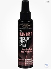 L'oreal Blow Dry It Quick Dry Primer Spray  DISCONTINUED Heat Protection Prep
