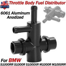 FOR BMW S1000RR S1000R S1000XR ALUMINUM THROTTLE BODY FUEL RAIL DISTRIBUTOR - US