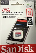 SanDisk MicroSD 32GB Ultra SD Memory Card