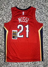YVES MISSI signed autographed NEW ORLEANS PELICANS Jersey w/COA JSA CK30837