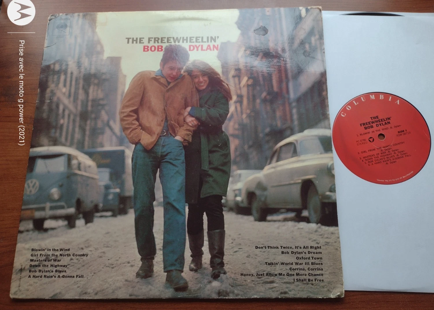 USA!!! BOB DYLAN The Freewheelin' '90s Reissue COLUMBIA PC 8786 FOLK LP