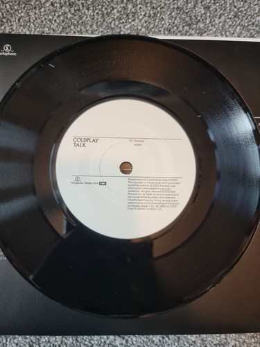 Talk 7 Inch Vinyl Single Coldplay 2005 Original, Never Played Mint - Picture 7 of 8