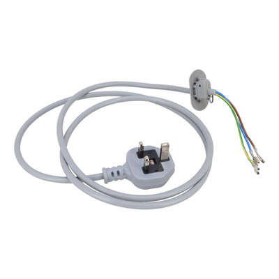 HOOVER Stromkabel für Waschmaschine Trockner Netzkabel 3-polig UK-Stecker 1,5 m